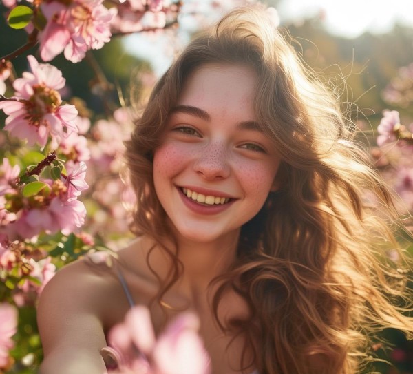 笑靥如花，温暖如春的动人瞬间,笑靥如花，温暖如春的动人瞬间,微笑,第1张
