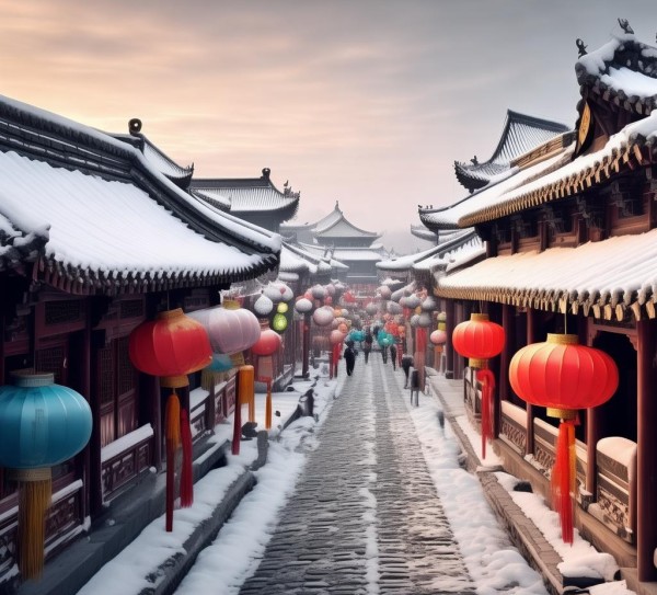 冬日西安，古都诗意画卷展新颜,冬日西安，古都诗意画卷展新颜,画卷,诗意,诗篇,第1张