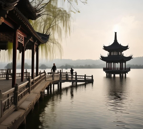 西湖漫步，名景风韵尽收眼底,西湖漫步，名景风韵尽收眼底,画卷,诗篇,风采,第1张