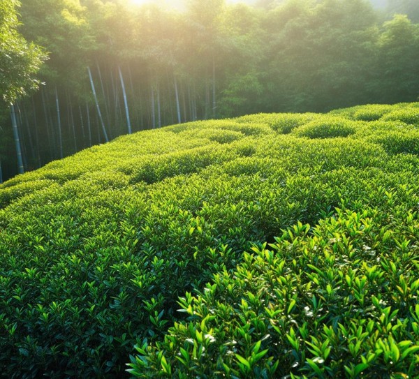 茶山竹海，绿意盎然的自然画卷,茶山竹海，绿意盎然的自然画卷,画卷,诗篇,生命,第1张