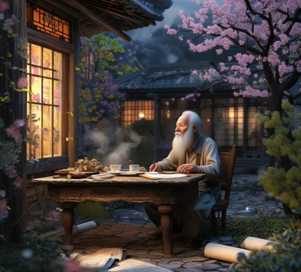 诗意人生，古韵悠长的散文坊篇章,诗意人生，古韵悠长的散文坊篇章,画卷,诗意,哲理,第1张