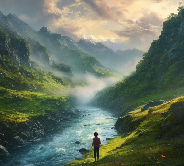 绘梦山水间，风景诗篇的心灵探寻,绘梦山水间，风景诗篇的心灵探寻,态度,第1张