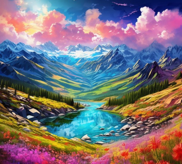 自然奇观，绚丽多彩的风景画卷,自然奇观，绚丽多彩的风景画卷,画卷,生命,金黄,第1张