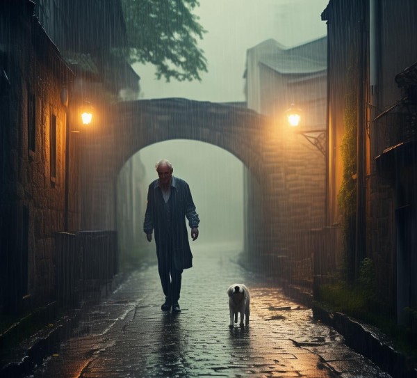 细雨中的岁月静好,细雨中的岁月静好,画卷,生命,美好时光,第1张